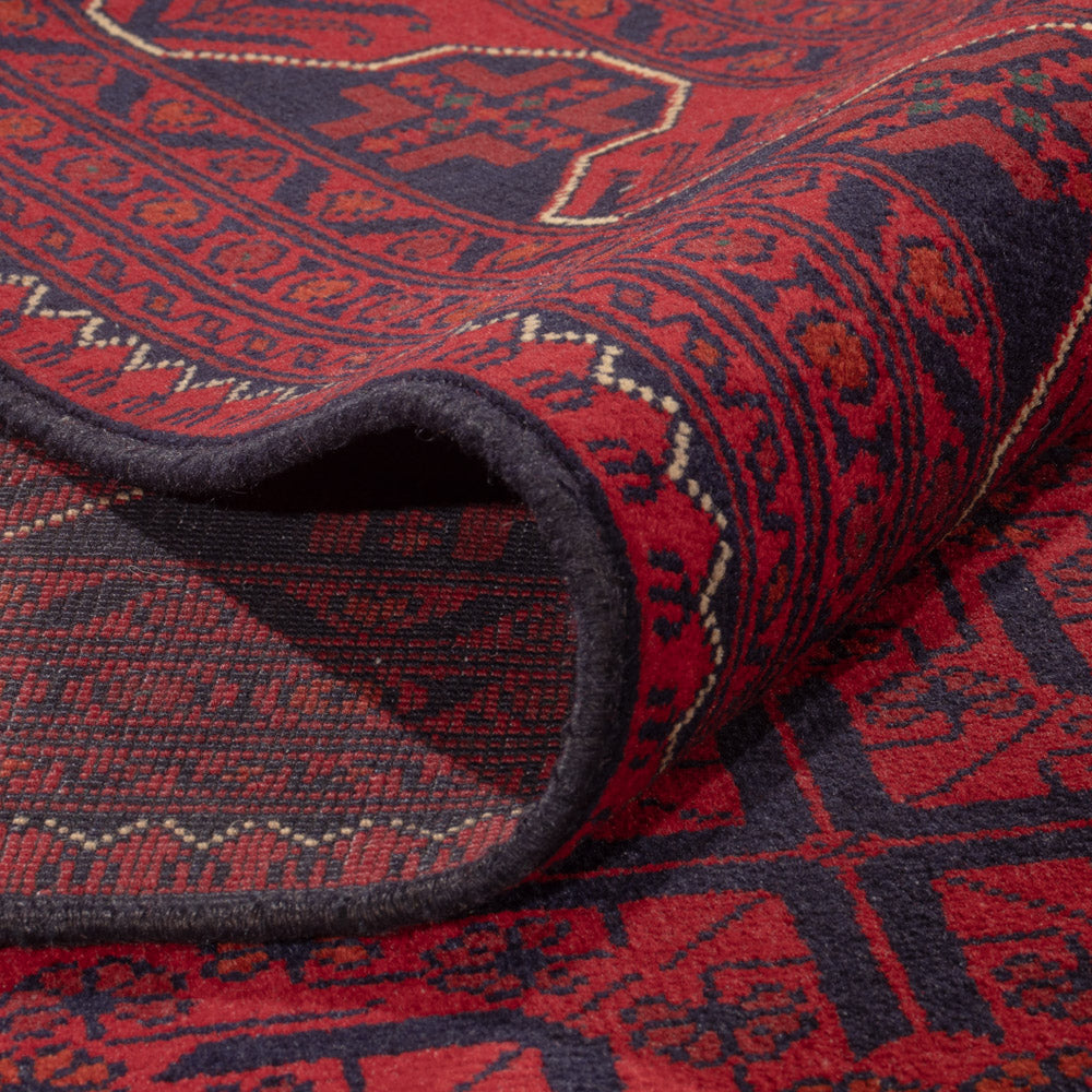 Afghan Teppich - Kunduz - 350 x 249 cm - rot