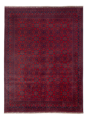Afghan Teppich - Kunduz - 338 x 252 cm - rot