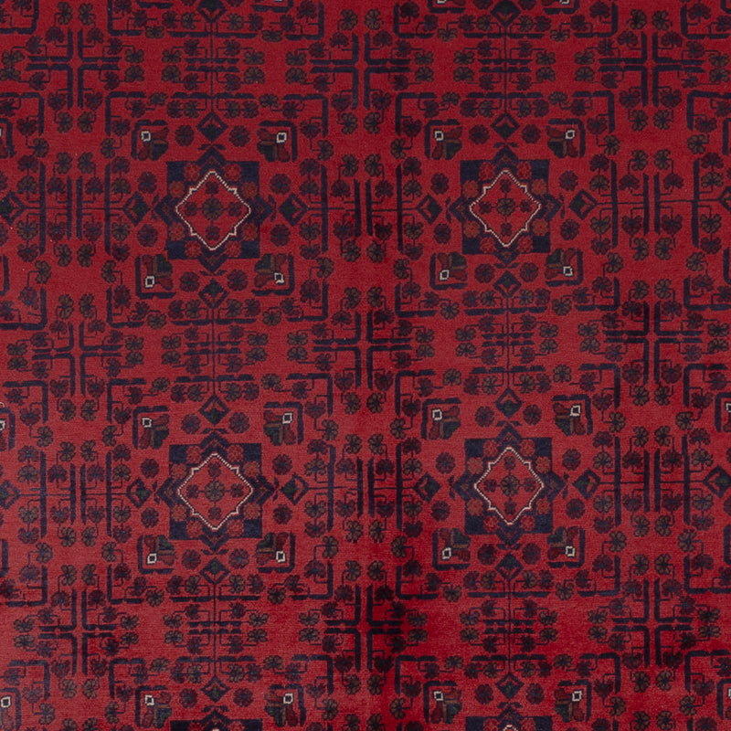 Afghan Teppich - Kunduz - 340 x 250 cm - rot