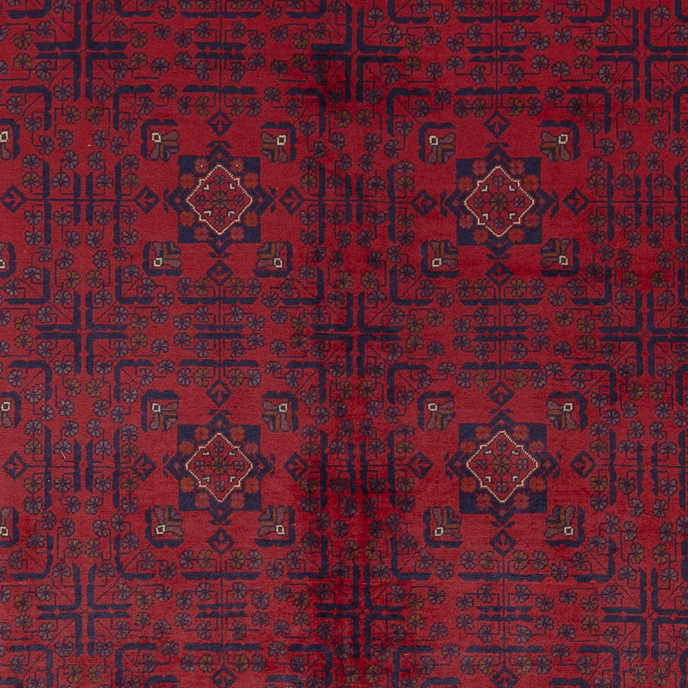 Afghan Teppich - Kunduz - 349 x 253 cm - rot