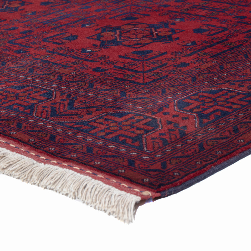 Afghan Teppich - Royal - 193 x 152 cm - rot