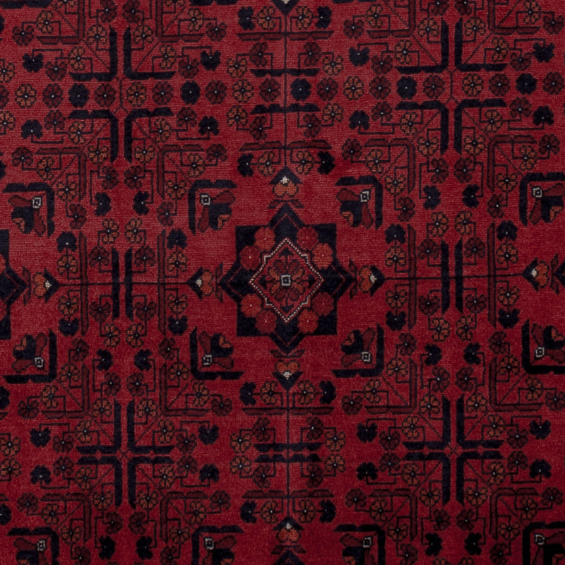 Afghan Teppich - Royal - 192 x 150 cm - rot