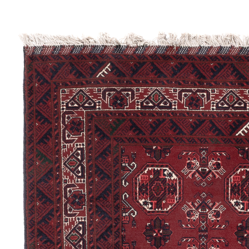 Afghan Teppich - 175 x 113 cm - rot