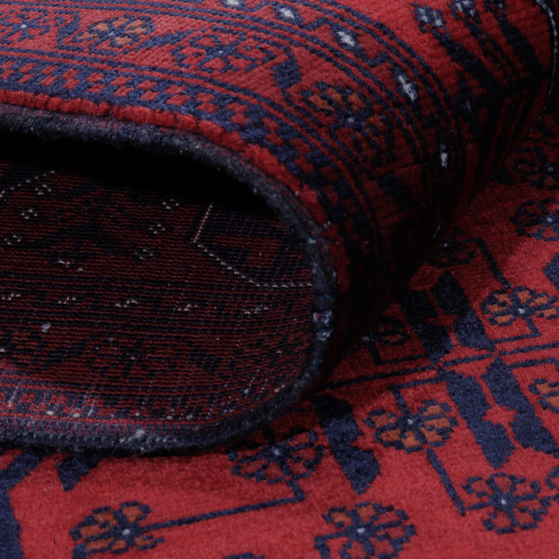 Afghan Teppich - Royal - 190 x 151 cm - rot