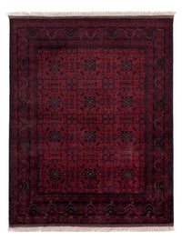 Afghan Teppich - Royal - 194 x 150 cm - rot