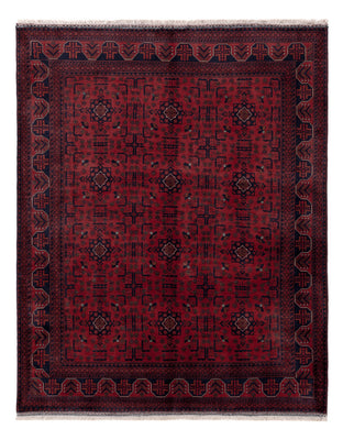 Afghan Teppich - Royal - 191 x 151 cm - rot