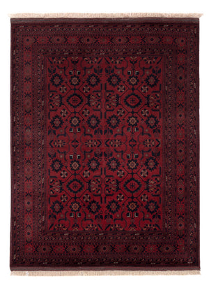 Afghan Teppich - Royal - 196 x 150 cm - rot