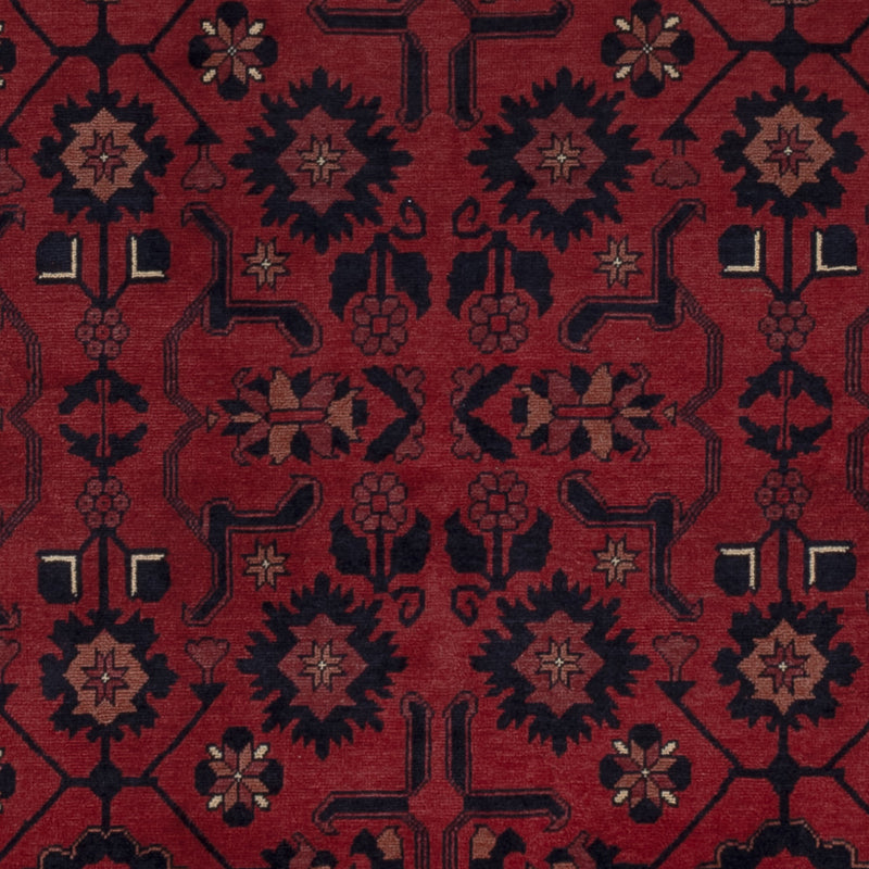 Afghan Teppich - Royal - 196 x 150 cm - rot