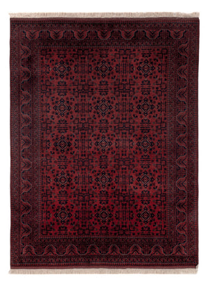 Afghan Teppich - Royal - 196 x 149 cm - rot