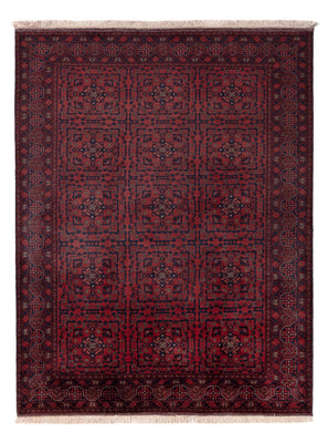 Afghan Teppich - Royal - 198 x 153 cm - rot