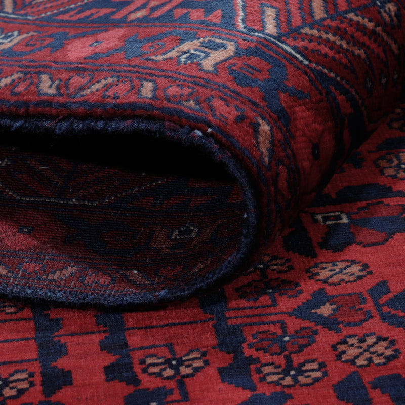 Afghan Teppich - Royal - 198 x 153 cm - rot