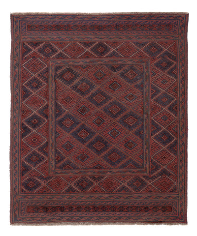 Kilim afgano Alfombra 126x146cm
