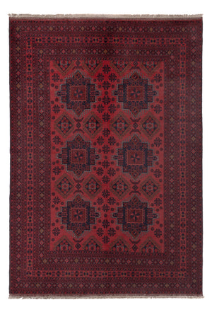 Afghan Teppich - Kunduz - 297 x 205 cm - rot