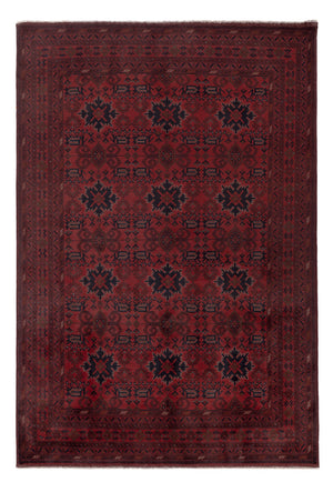 Afghan Teppich - Kunduz - 294 x 199 cm - rot