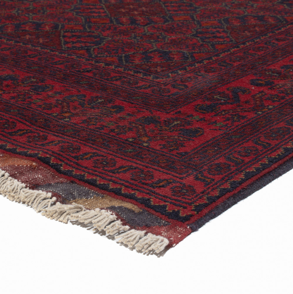 Afghan Teppich - Kunduz - 296 x 204 cm - rot