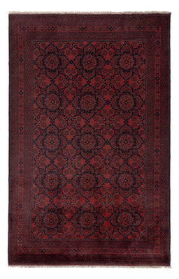 Afghan Teppich - Kunduz - 301 x 202 cm - rot