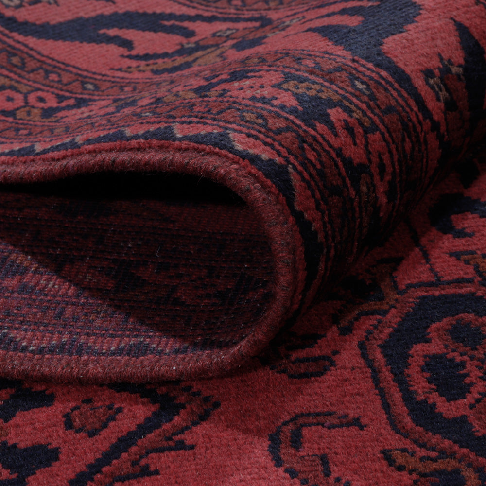 Afghan Teppich - Kunduz - 303 x 205 cm - rot