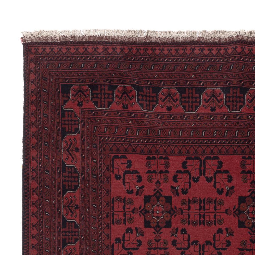 Afghan Teppich - Kunduz - 292 x 205 cm - rot