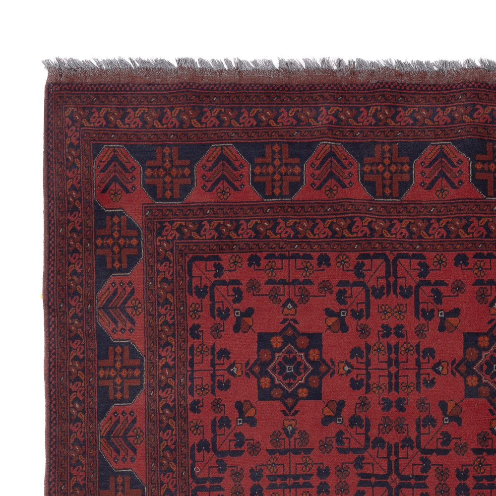 Afghan Teppich - Kunduz - 294 x 207 cm - rot