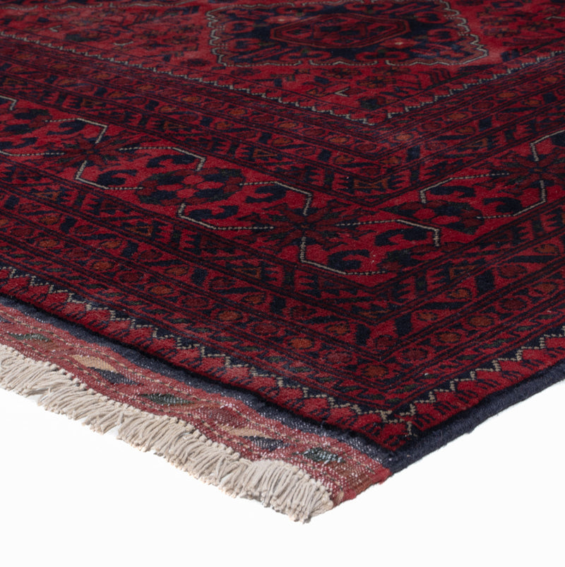 Afghan Teppich - Kunduz - 294 x 199 cm - rot