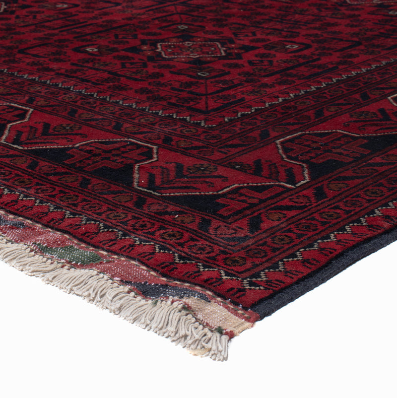 Afghan Teppich - Kunduz - 276 x 199 cm - rot
