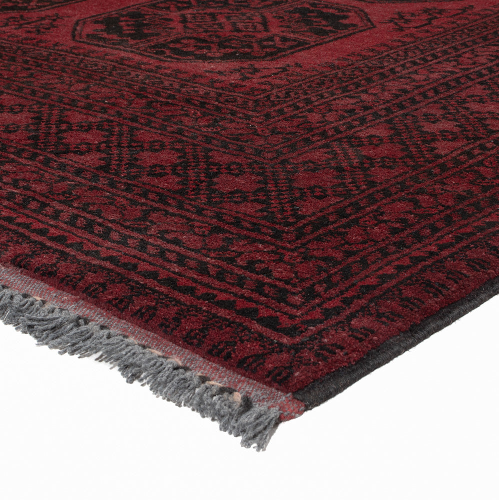 Afghan Teppich - Filpa - 290 x 207 cm - rot