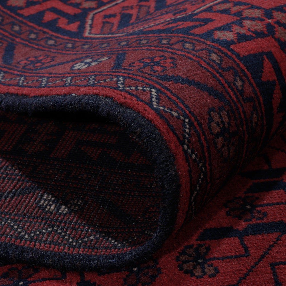 Afghan Teppich - Kunduz - 288 x 201 cm - rot