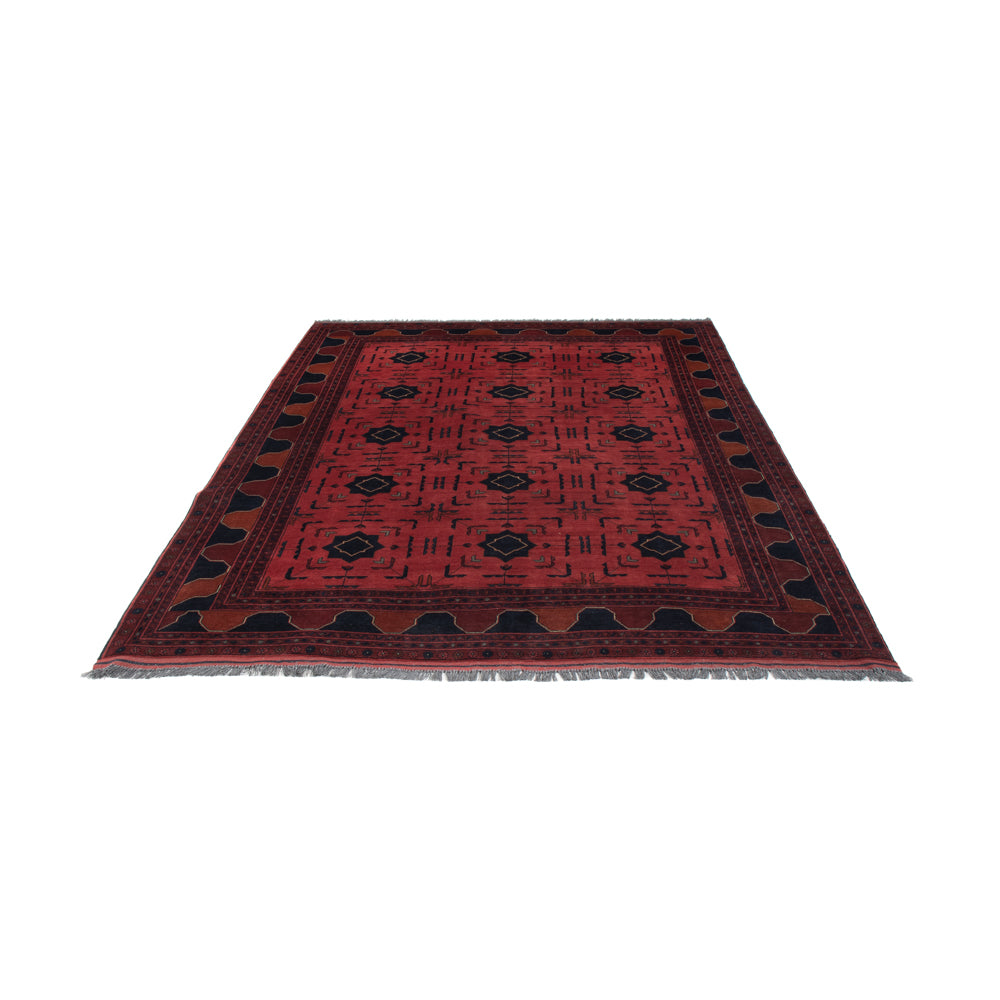 Afghan Teppich - Kunduz - 295 x 204 cm - rot