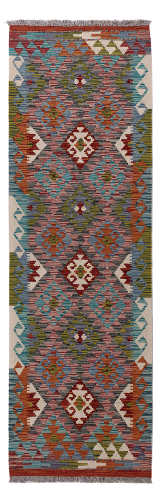 Kilim Maimana Alfombra 62x200cm - Alfombra de lana