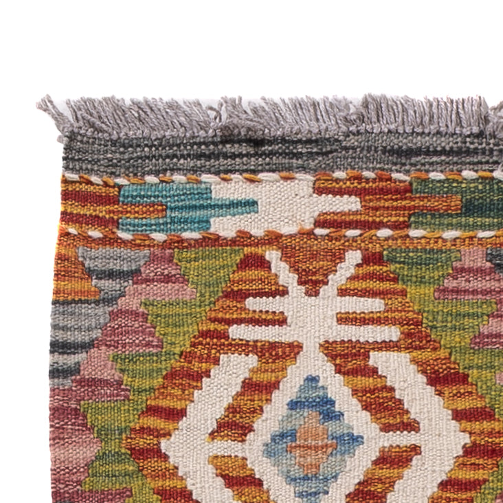 Kilim Maimana Alfombra 63x201cm - Alfombra de lana