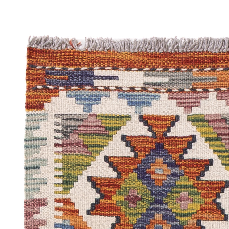 Kilim Maimana Alfombra 60x200cm - Alfombra de lana