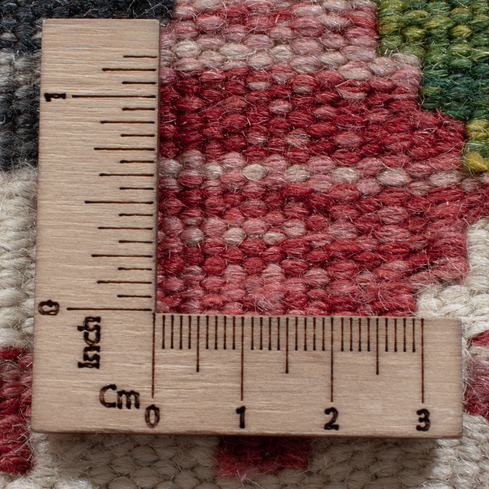 Läufer Kelim - Splash - 176 x 61 cm - mehrfarbig