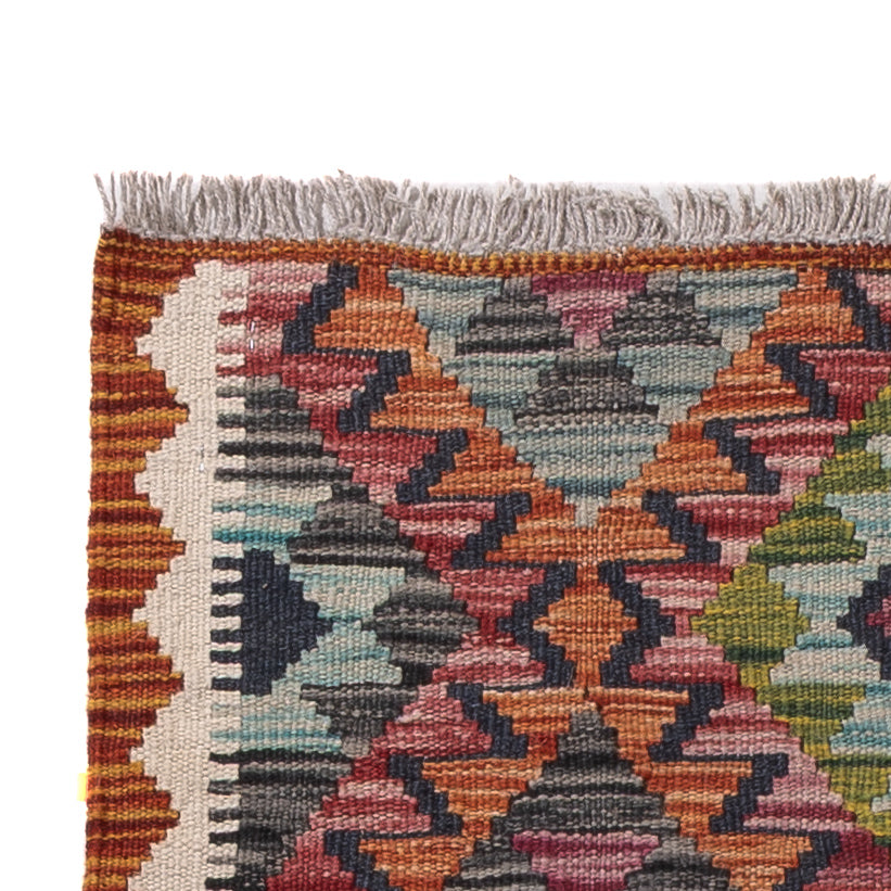 Kilim Maimana Alfombra 66x195cm - Alfombra de lana