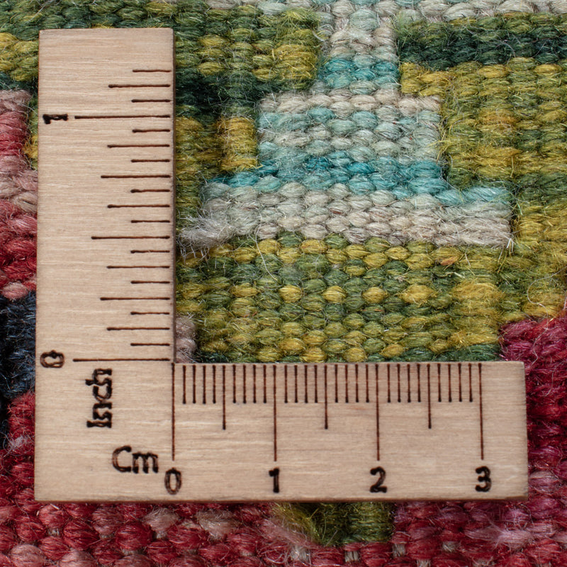 Läufer Kelim - Splash - 195 x 66 cm - mehrfarbig