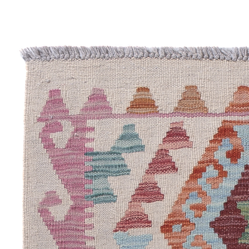 Kilim Maimana Alfombra 70x190cm - Alfombra de lana
