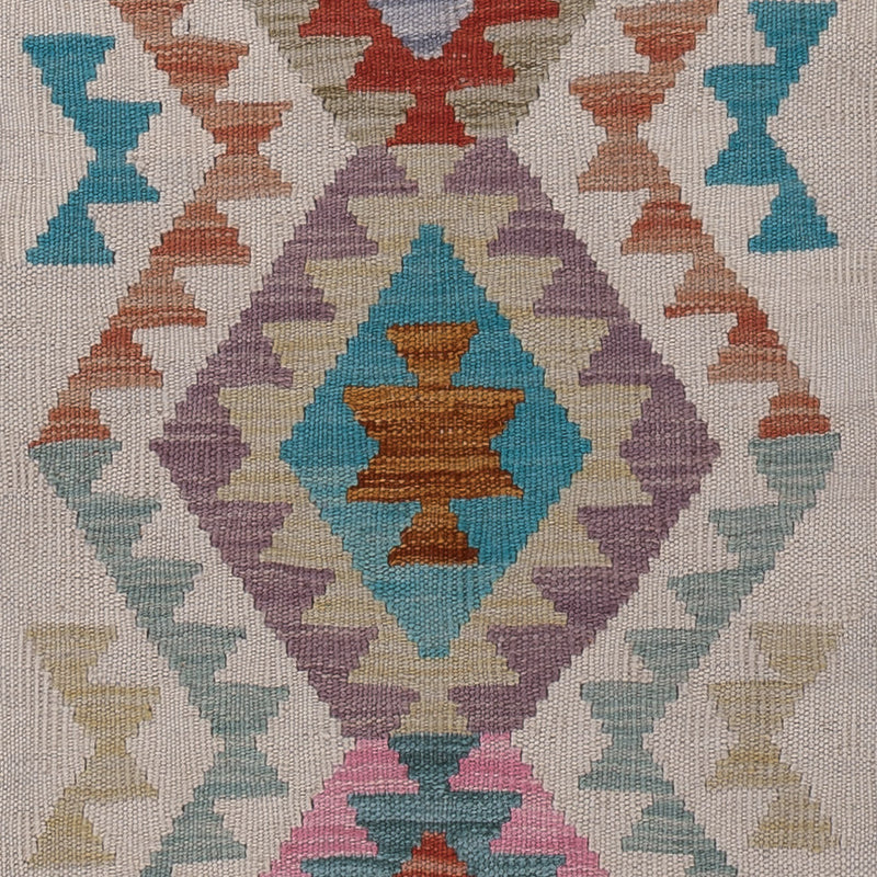 Läufer Kelim - Splash - 184 x 67 cm - mehrfarbig