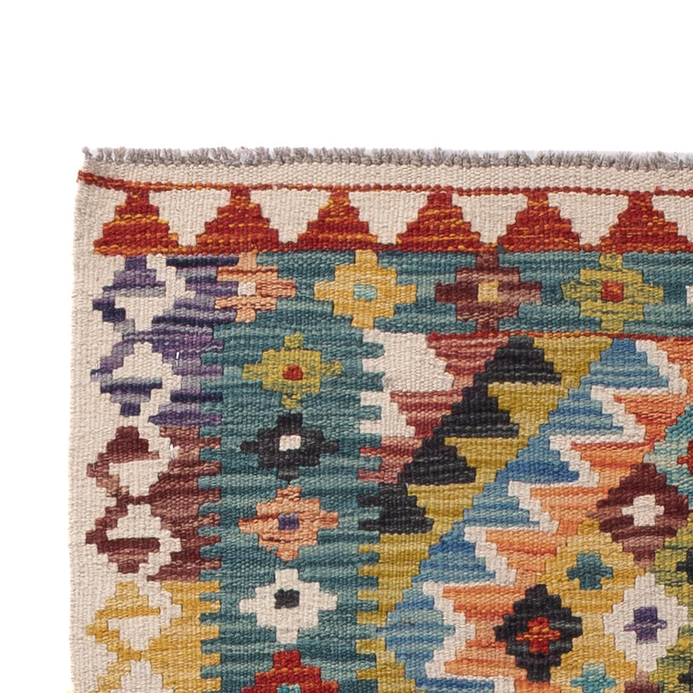Kilim Maimana Alfombra 81x198cm - Alfombra de lana