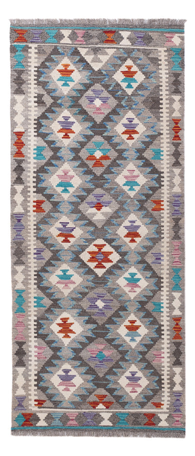 Kilim Maimana Alfombra 82x195cm - Alfombra de lana