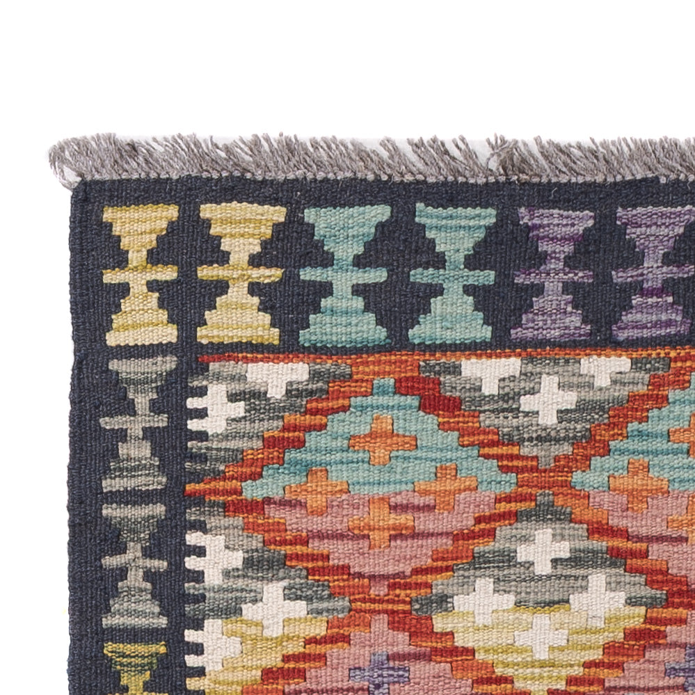 Kilim Maimana Alfombra 82x198cm - Alfombra de lana