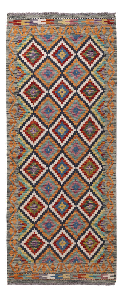 Kilim Maimana Alfombra 84x197cm - Alfombra de lana