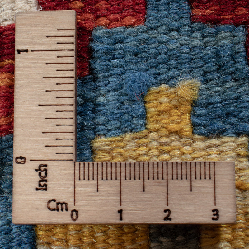 Läufer Kelim - Splash - 197 x 84 cm - mehrfarbig