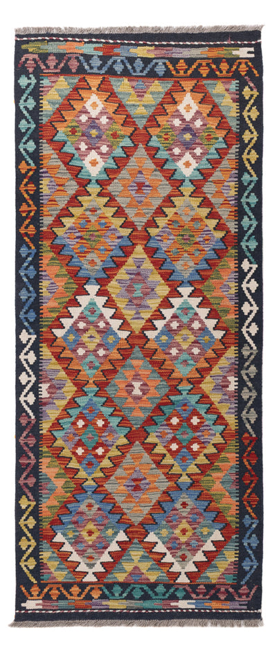 Kilim Maimana Alfombra 80x191cm - Alfombra de lana