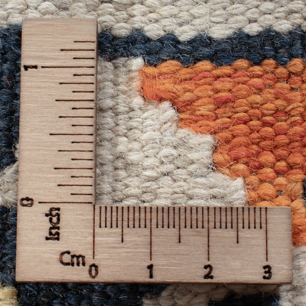 Läufer Kelim - Splash - 190 x 80 cm - mehrfarbig