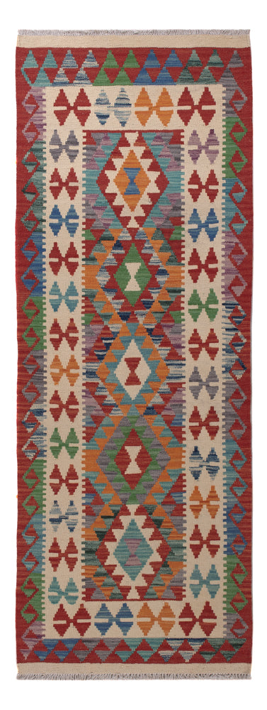 Kilim Maimana Alfombra 76x209cm - Alfombra de lana