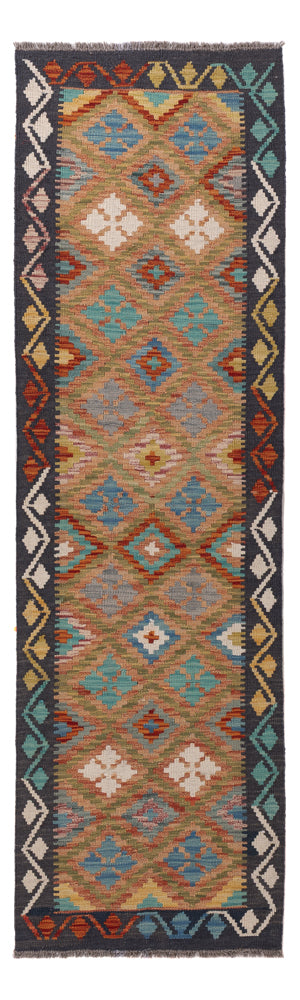 Kilim Maimana Alfombra 58x203cm - Alfombra de lana
