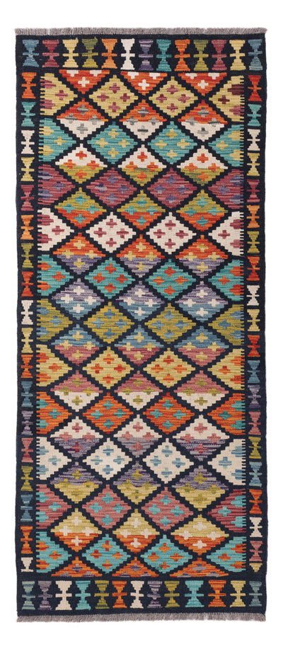 Kilim Maimana Alfombra 84x196cm - Alfombra de lana