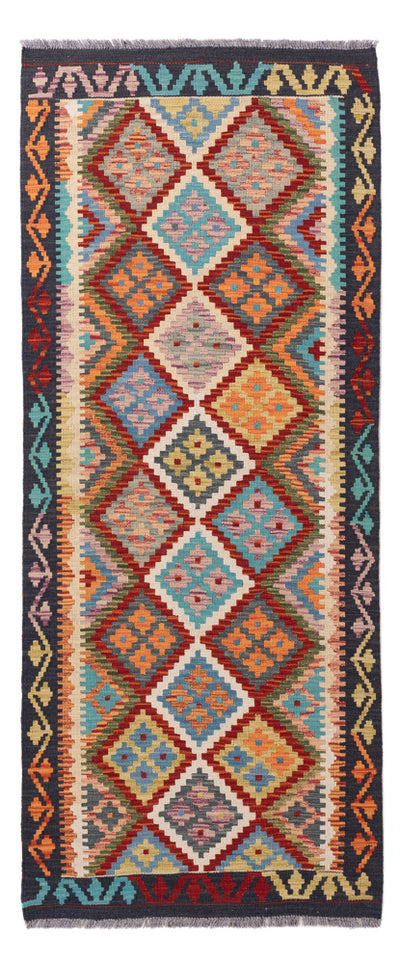 Kilim Maimana Alfombra 79x193cm - Alfombra de lana