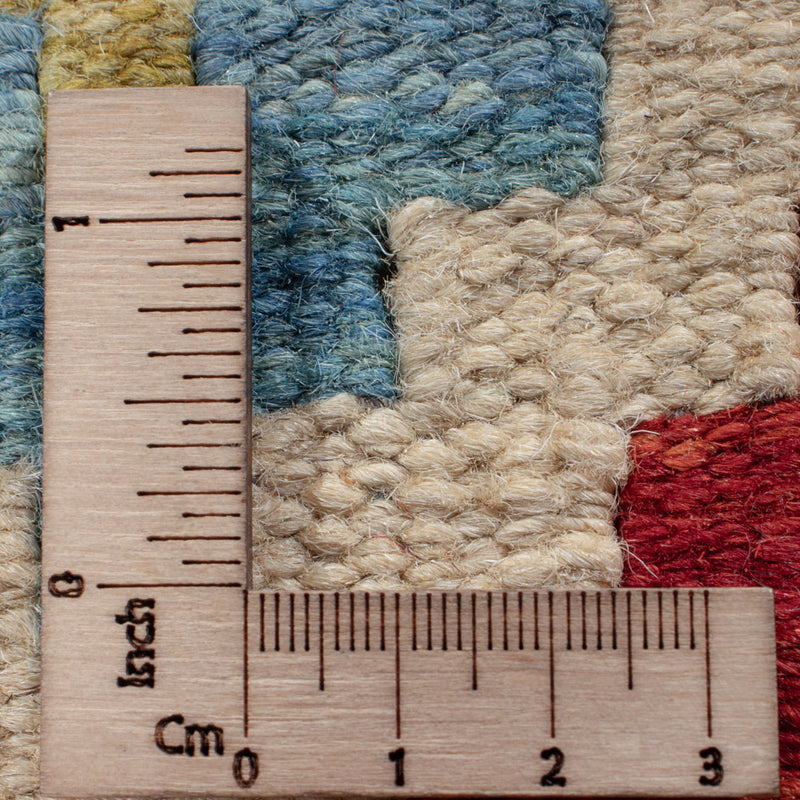 Läufer Kelim - Splash - 193 x 79 cm - mehrfarbig