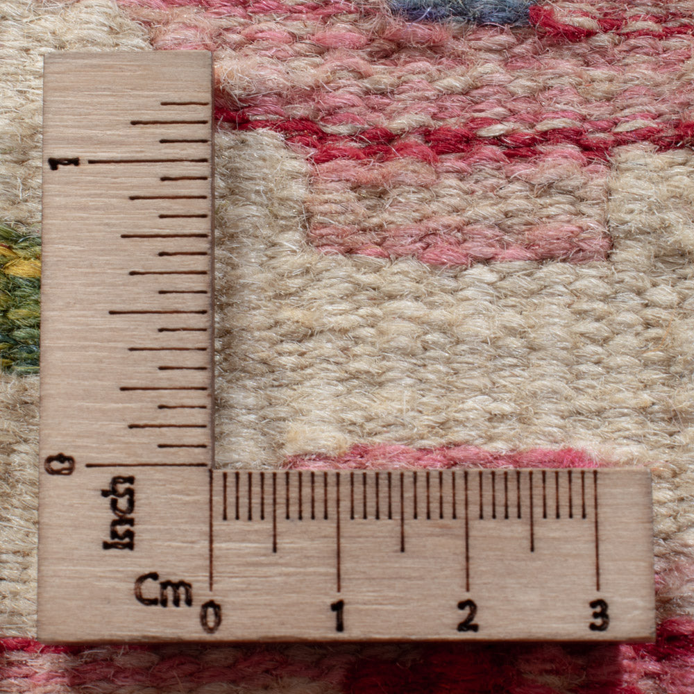 Läufer Kelim - Splash - 196 x 65 cm - mehrfarbig