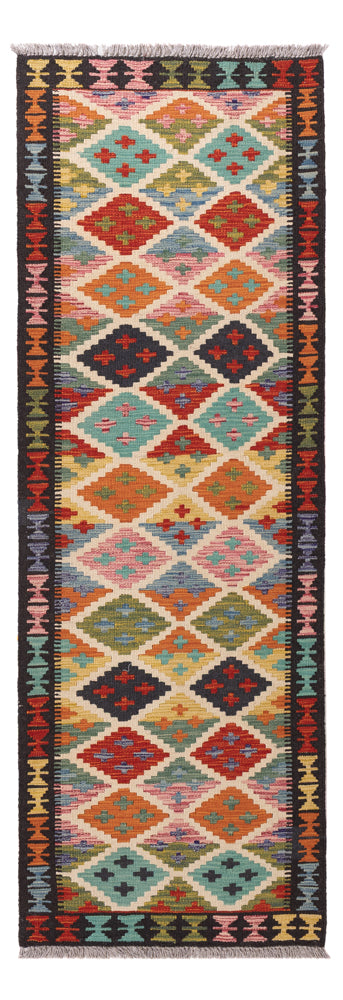 Kilim Maimana Alfombra 63x197cm - Alfombra de lana